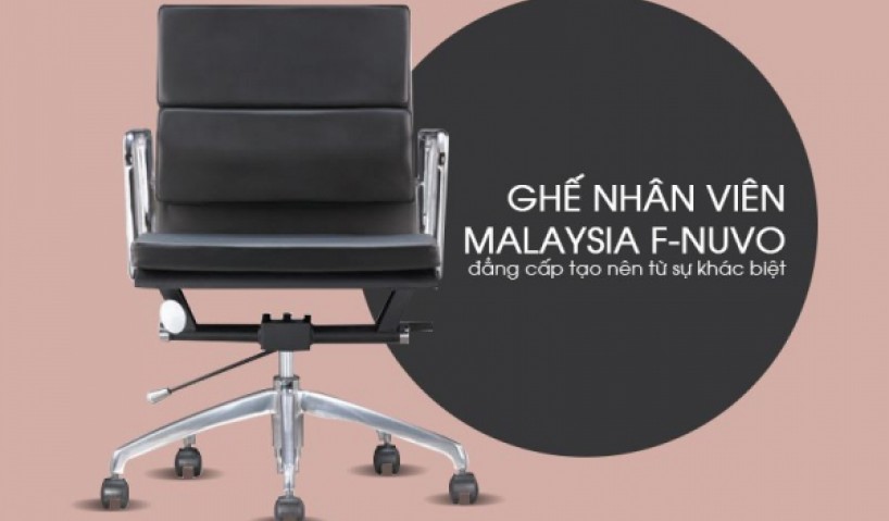 Đẳng cấp làm nên sự khác biệt với dòng ghế nhân viên Malaysia F-NUVO